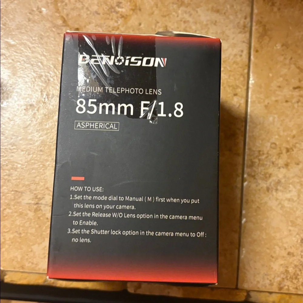 Benison 85mm F/1.8 Medium Telephoto Lens
